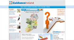 Desktop Screenshot of guidanceireland.com